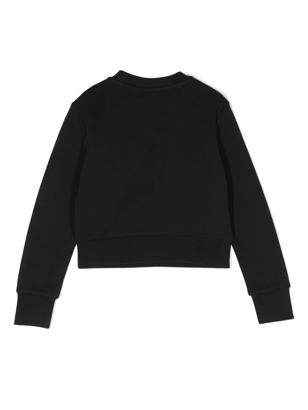 Diesel Kids Sweater met logo-reliëf - Zwart