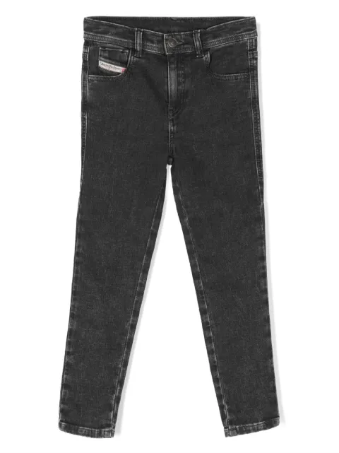 Diesel Kids jean à patch logo
