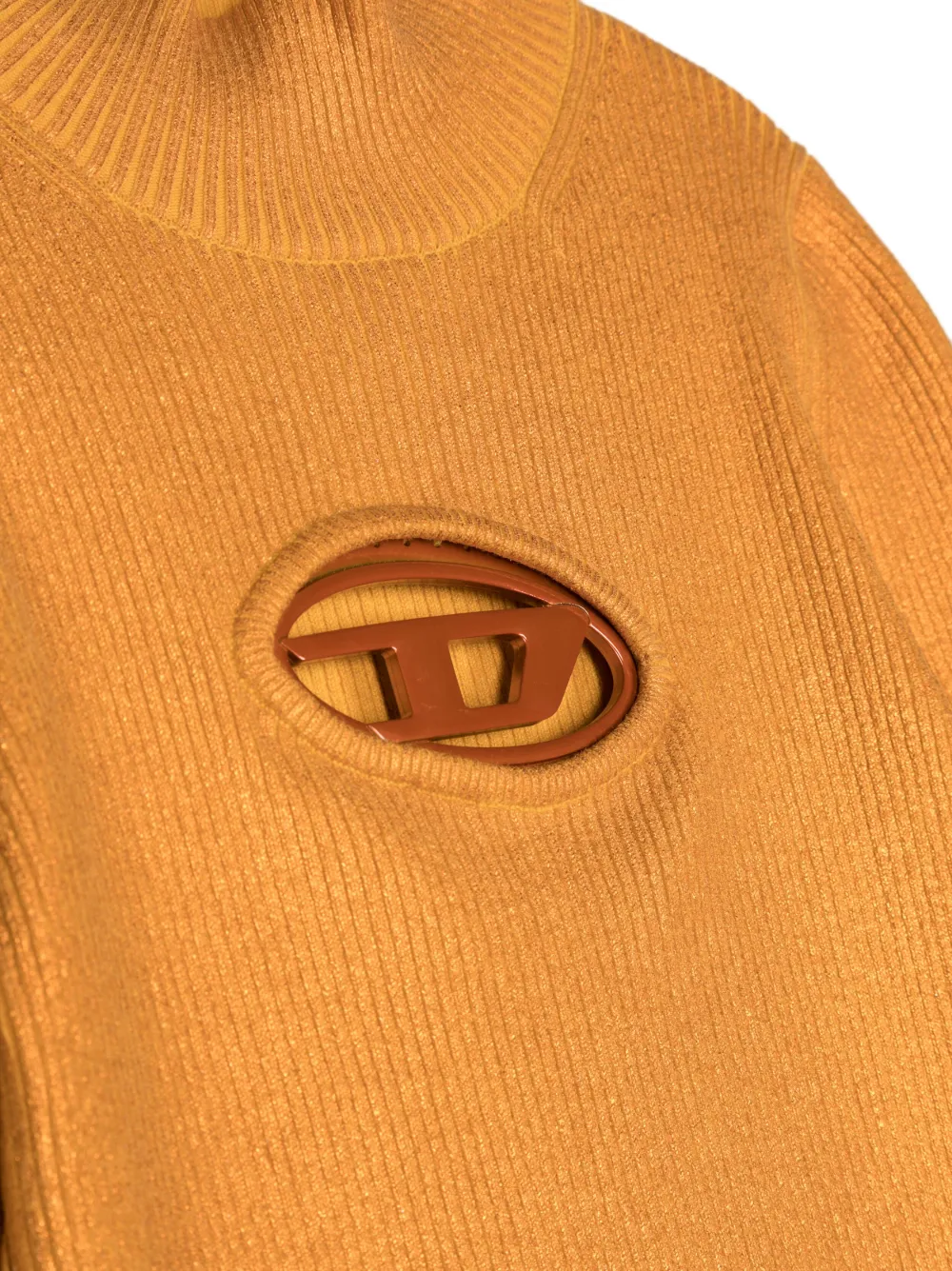 Logo-Plaque High-Neck Jumper