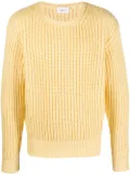 Bally chunky-knit cotton sweater - Yellow