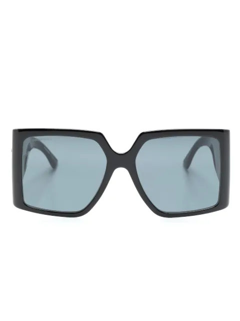 Dsquared2 Eyewear embossed-logo oversized-frame sunglasses