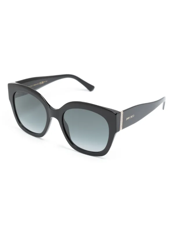 JIMMY CHOO スクエアフレムサンクラス LEELAS FWMHA Jimmy Choo Square Sunglasses Leela FWMHA Nude 55mm | eBay