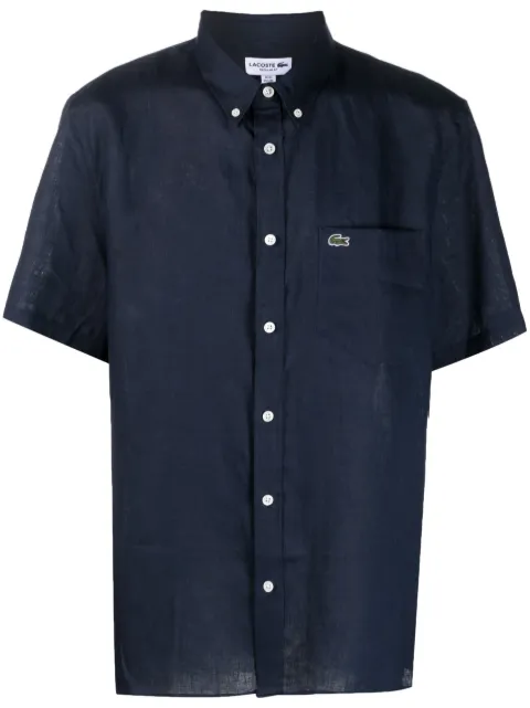 Lacoste embroidered logo short-sleeve shirt