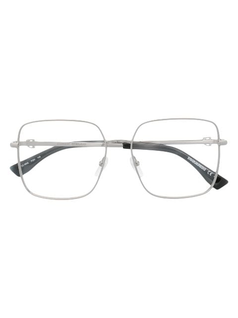 DSQUARED2 EYEWEAR logo-engraved square-frame glasses