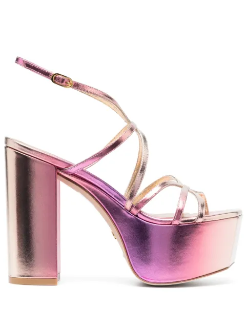 Stuart Weitzman Barelythere 145mm platform sandals