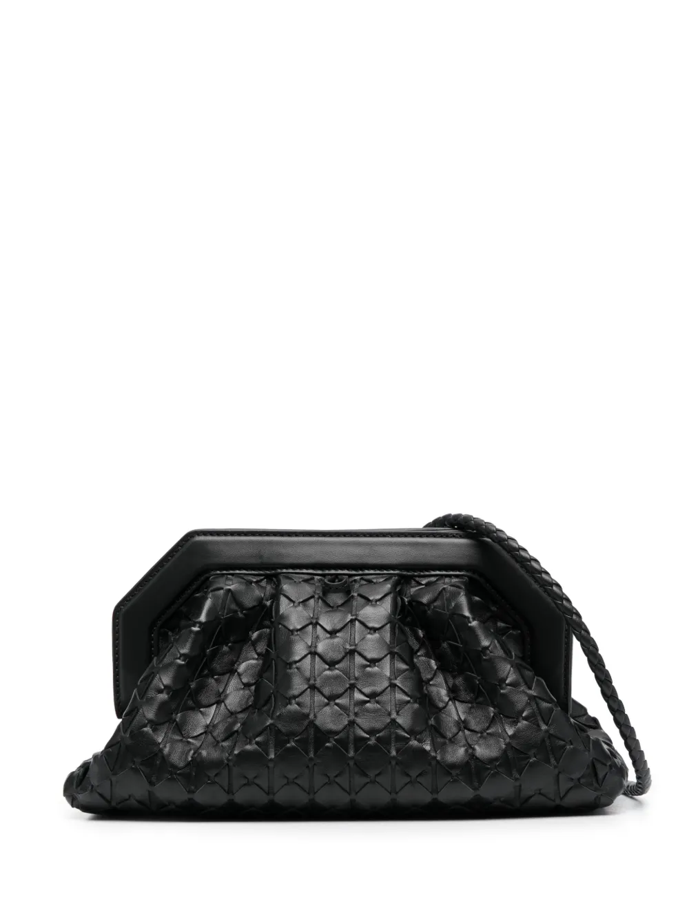 Serapian Mini Secret Mosaico clutch bag | Black | Image 1