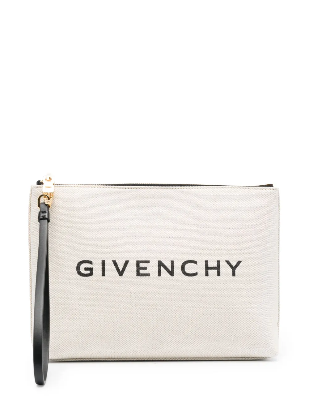 Givenchy Make-up tas met logoprint Beige