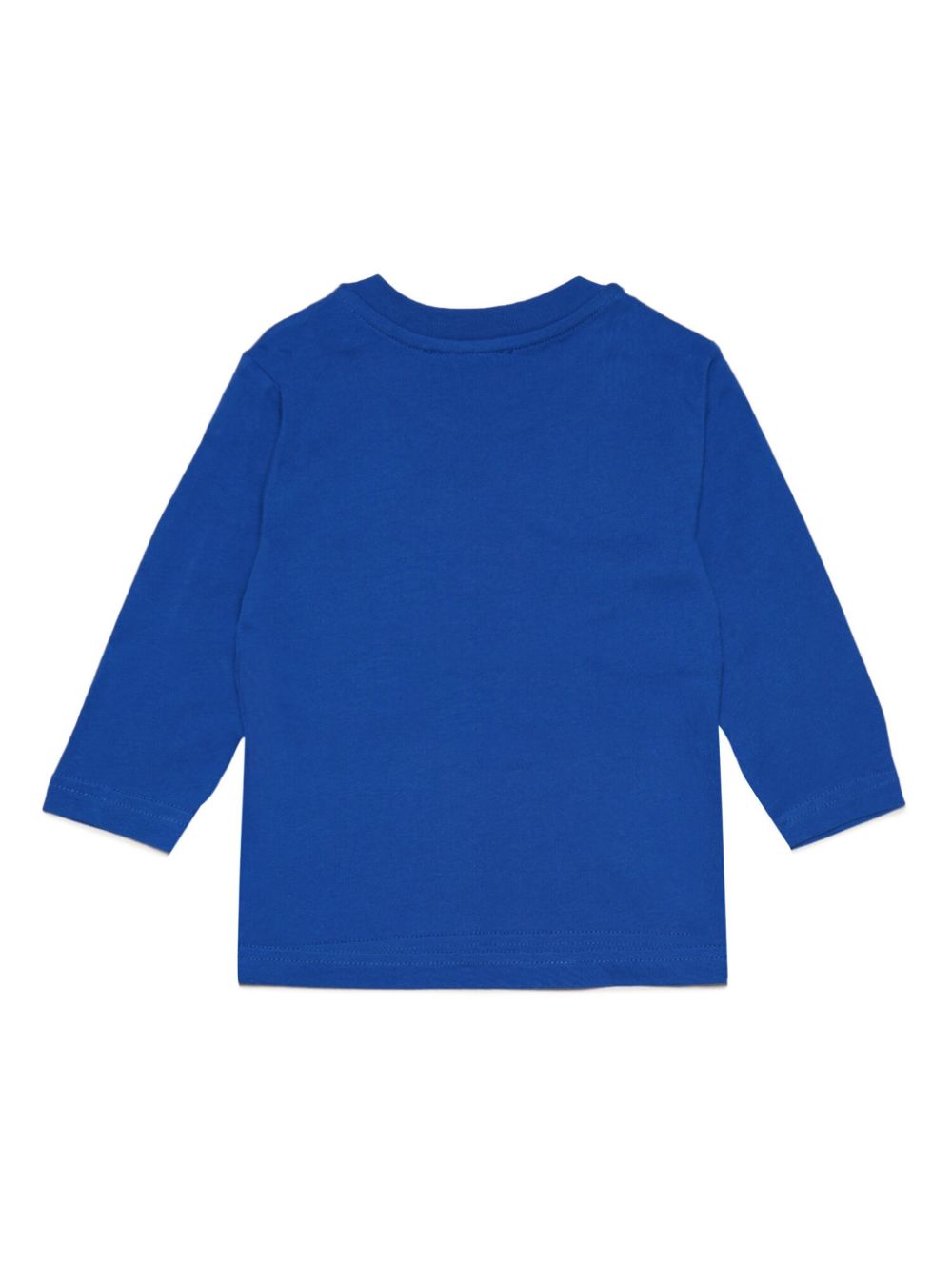 Diesel Kids Sweater met logoprint - Blauw