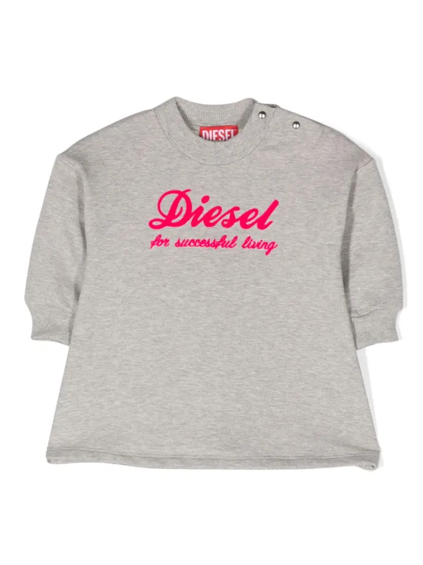 Diesel Kids ロゴ スウェットワンピース - Farfetch