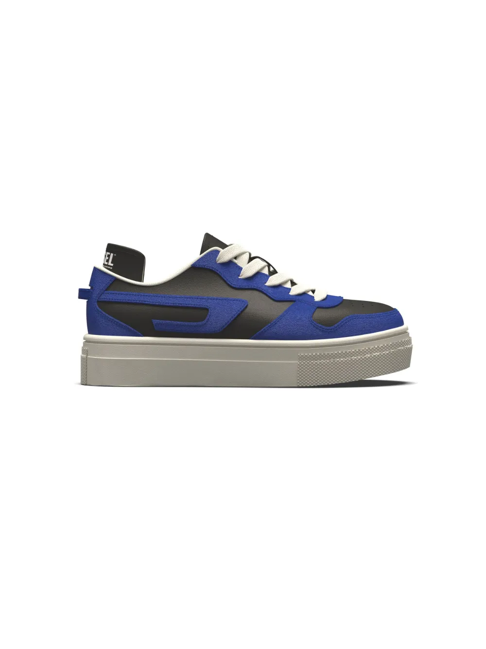 Diesel Kids baskets S-Ukiyo à empiècements - Bleu