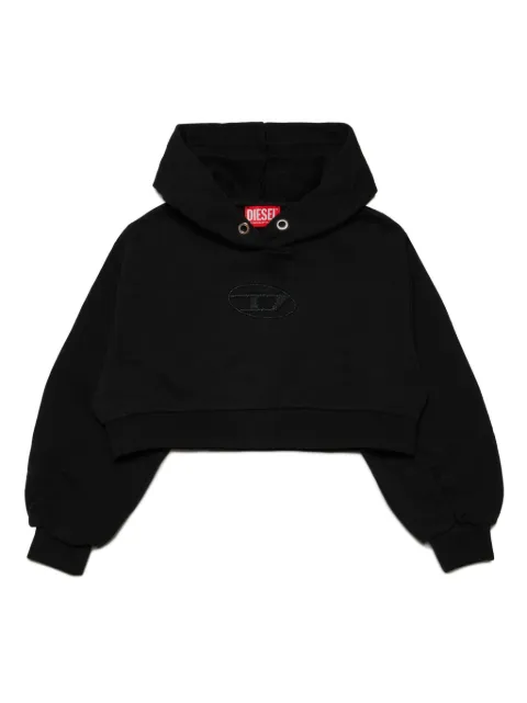 Diesel Kids 로고 자수 후디