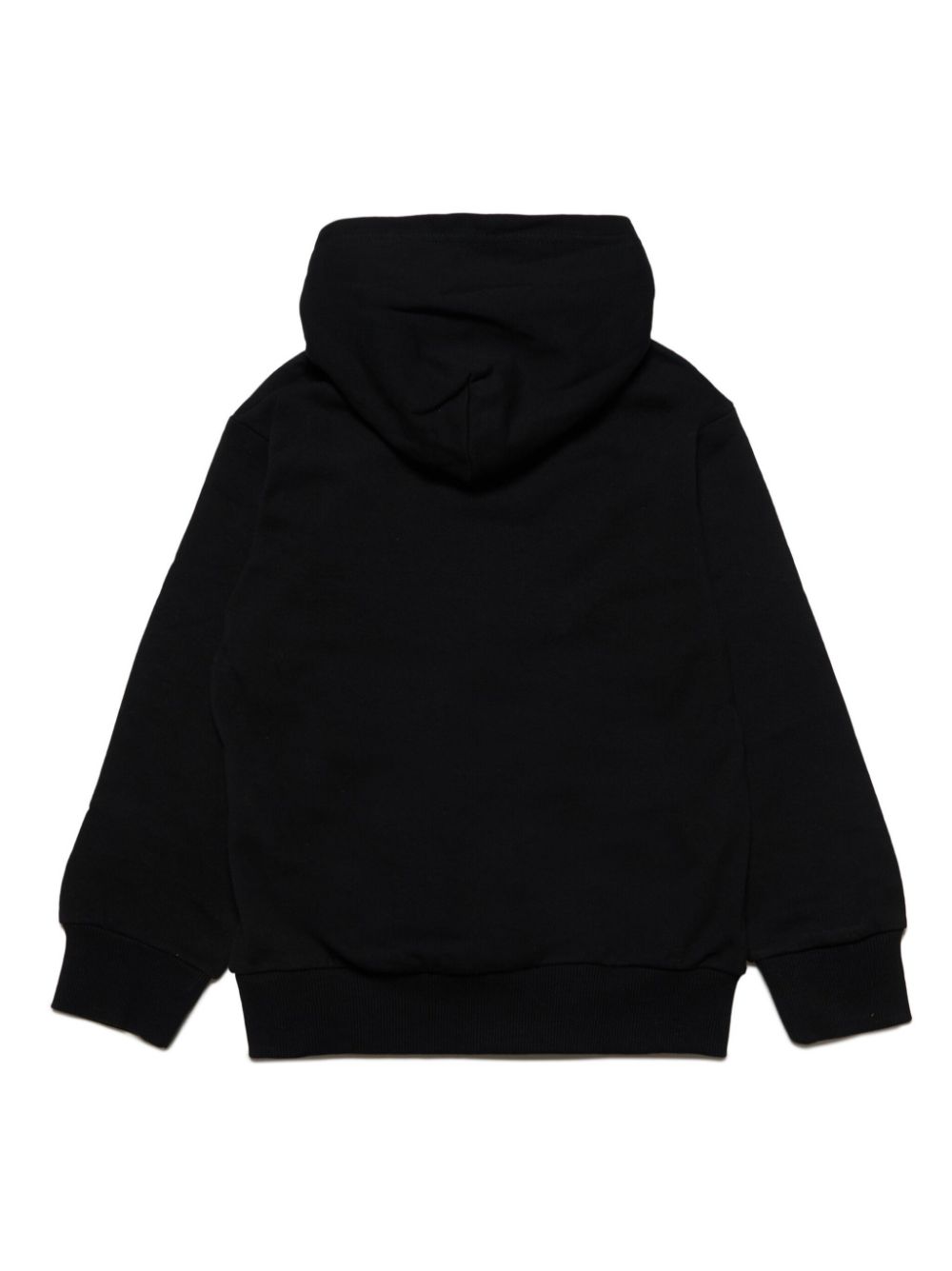 Image 2 of Diesel Kids logo-print zip-up hoodie