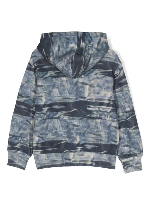 Pull and bear tie dye online hoodie