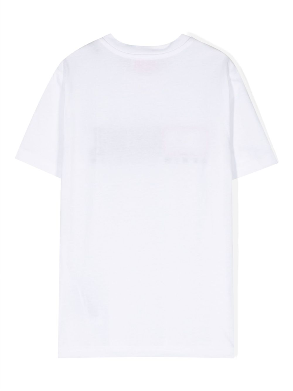 Diesel Kids T-shirt met logoprint - Wit