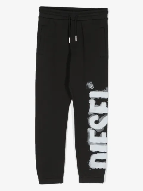 Diesel Kids logo-print track pants