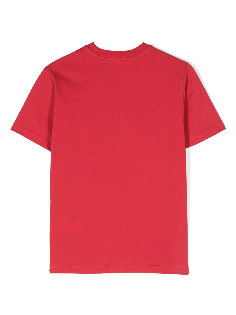 Diesel Kids T-shirt met logoprint - Rood