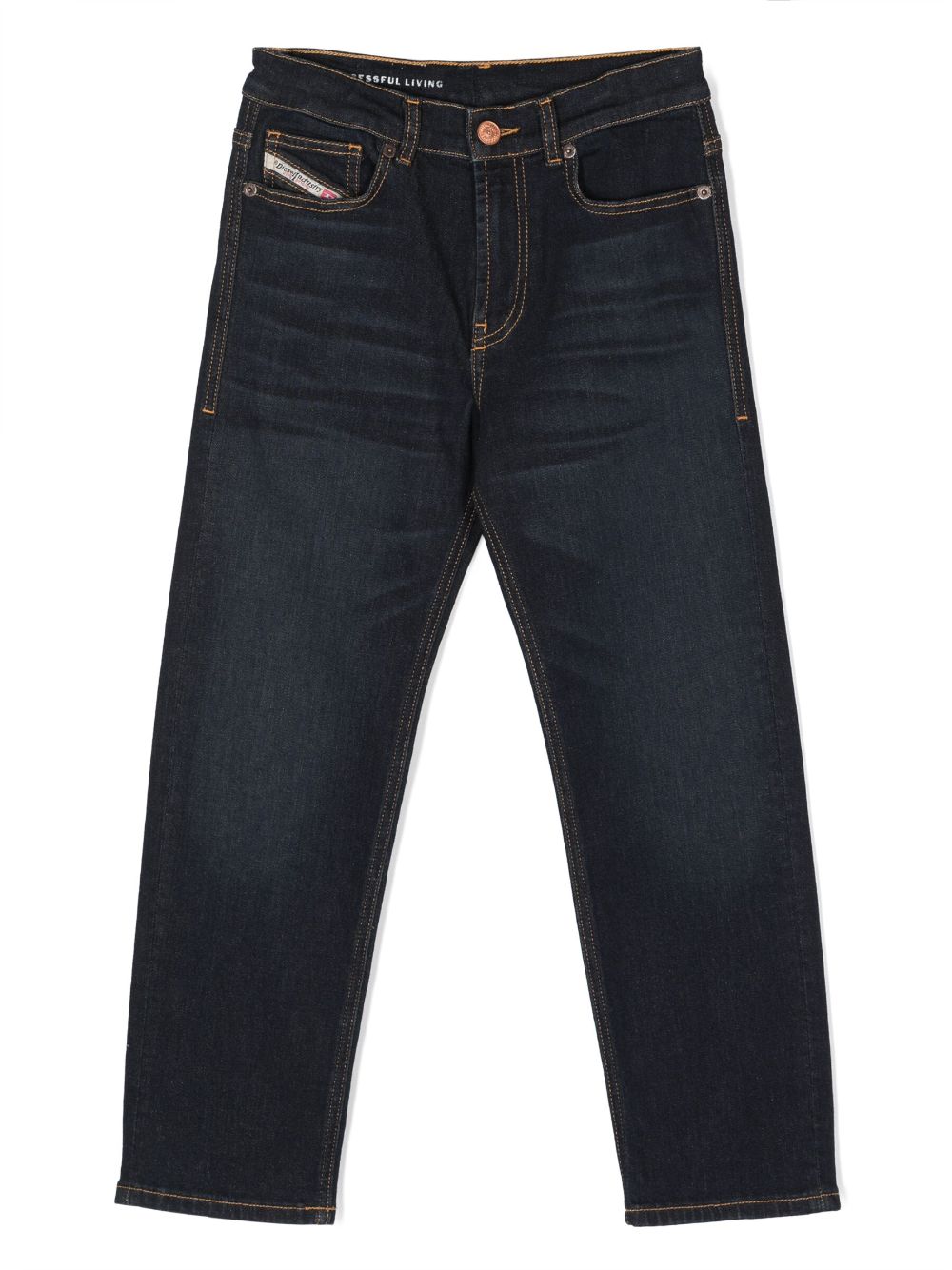 Diesel Kids 2010-J straight-leg jeans - Blue