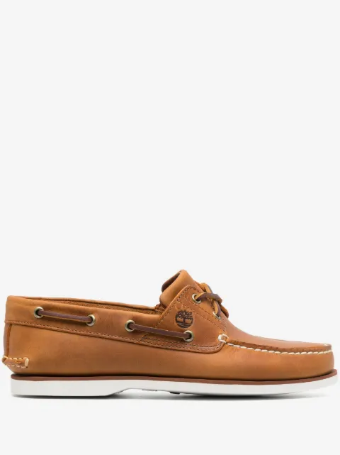 Timberland chaussures bateau en cuir