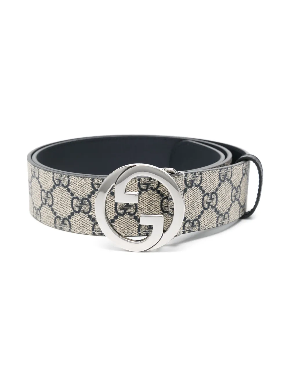 Gucci Blondie GG Supreme Belt Neutrals FARFETCH UK