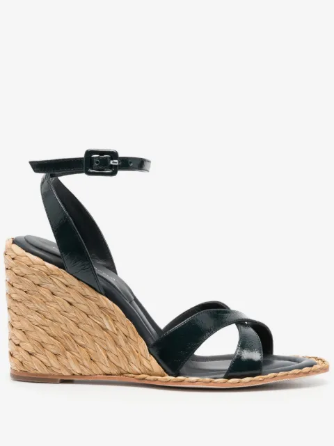 Paloma Barceló Ales 100mm leather espadrilles