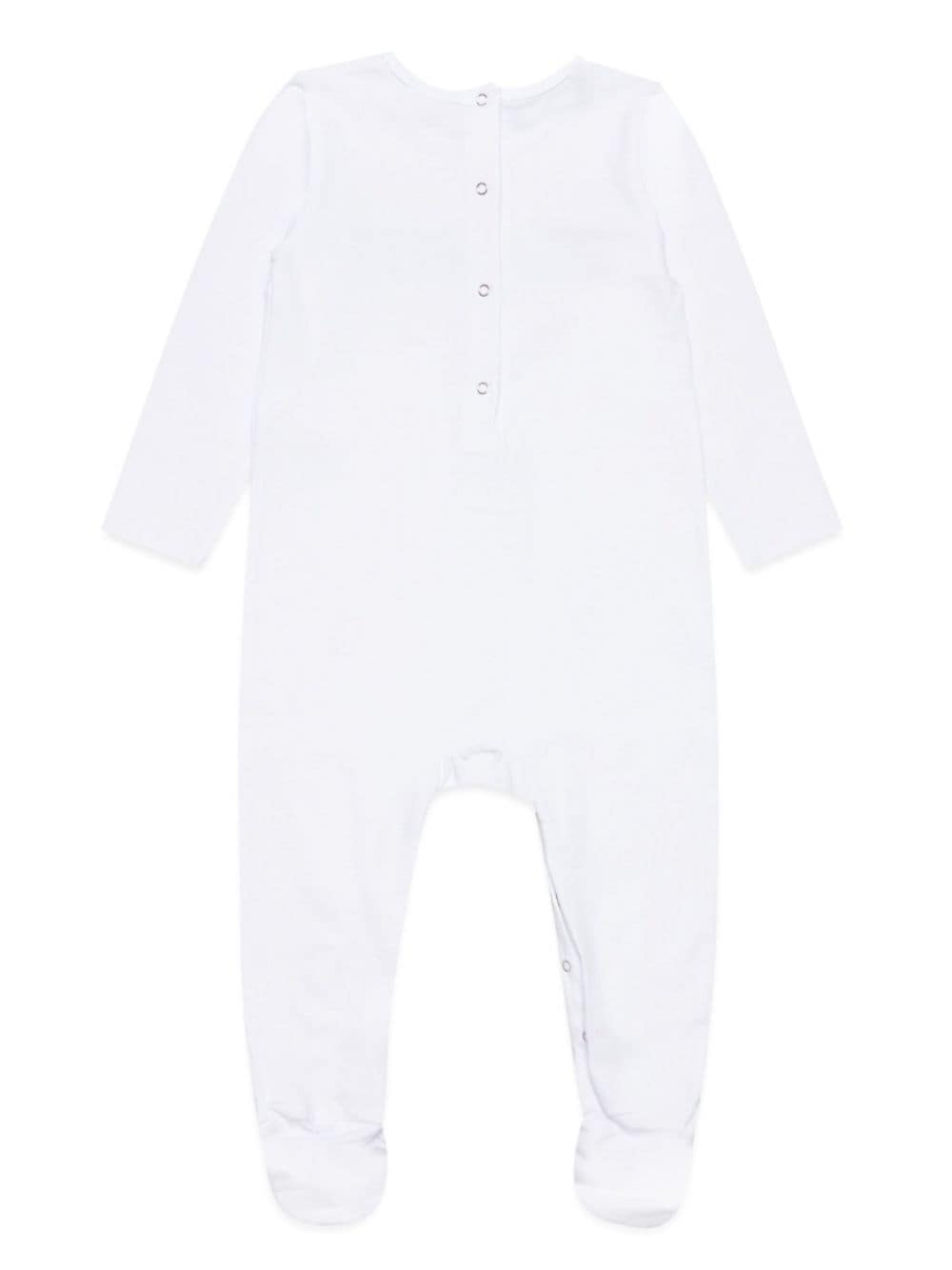 DSQUARED2 KIDS Romper met logoprint - Wit