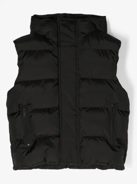 DSQUARED2 KIDS logo-print hooded gilet