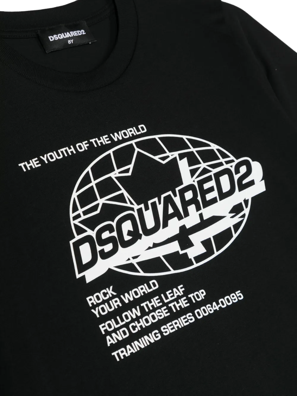 DSQUARED2 KIDS グラフィック Tシャツ | ブラック | FARFETCH JP
