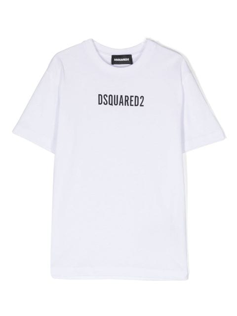 Dsquared2 Kids logo-print short-sleeved cotton T-shirt 