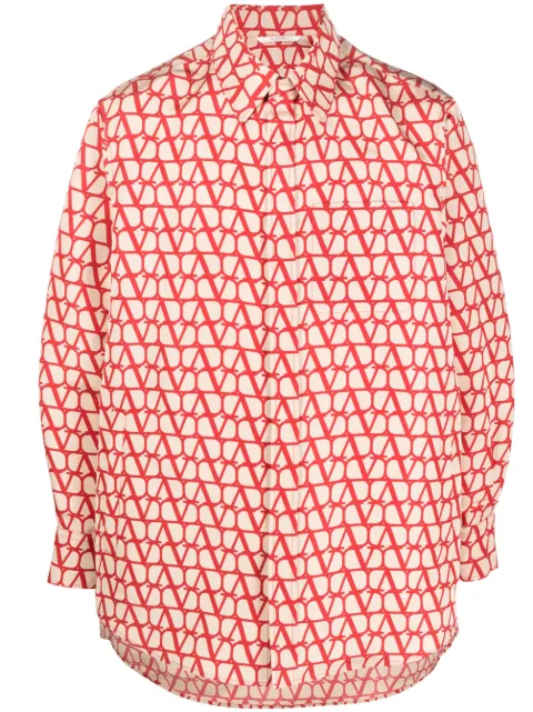 Valentino Garavani Toile Iconograph silk shirt