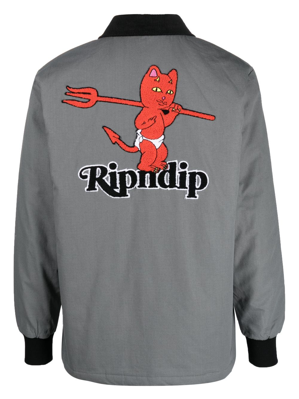 Ripndip Shirtjack met grafische print - Grijs