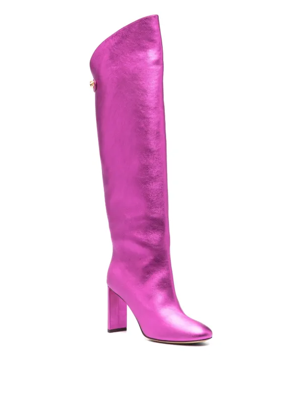 Fuchsia over best sale the knee boots