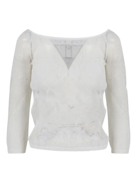 Alberta Ferretti lace blouse