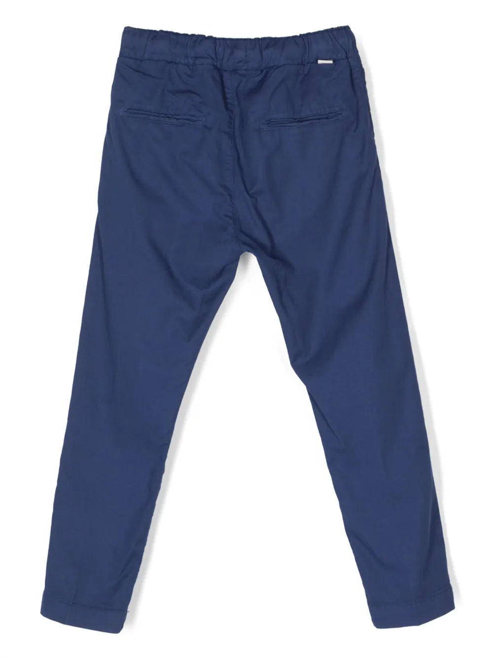 Paolo Pecora Kids Broek met trekkoordtaille - Blauw