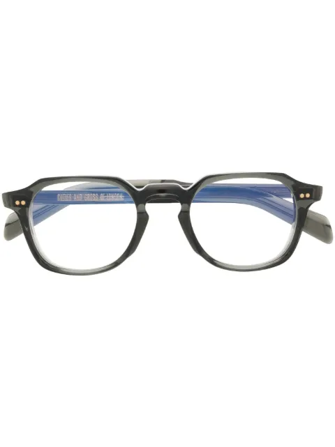 Cutler & Gross lentes con armazón cuadrada