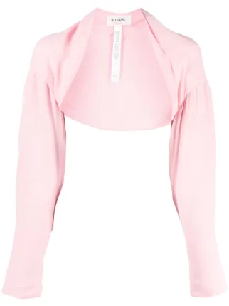 Hot pink bolero jacket sale