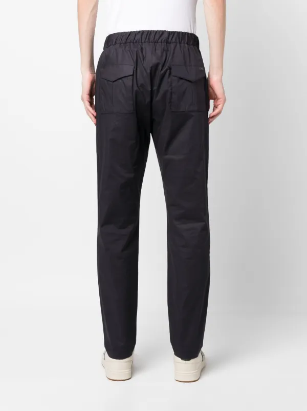 HERNO ドローストリングストレートレッグパンツ 【関税込】 Herno ドローストリング ストレートパンツ | グリーン | FARFETCH JP