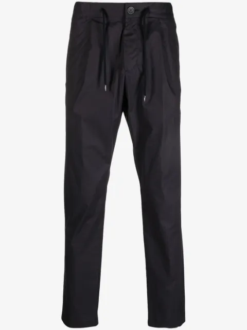 Herno drawstring tapered trousers
