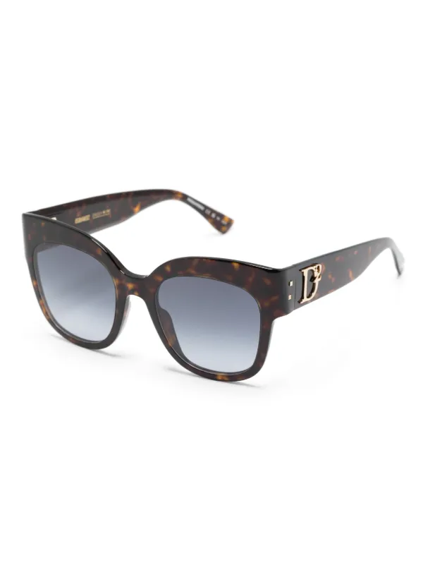 Sunglasses DSQUARED2 Brown Hype Havana Hype Havana Sunglasses main image 3