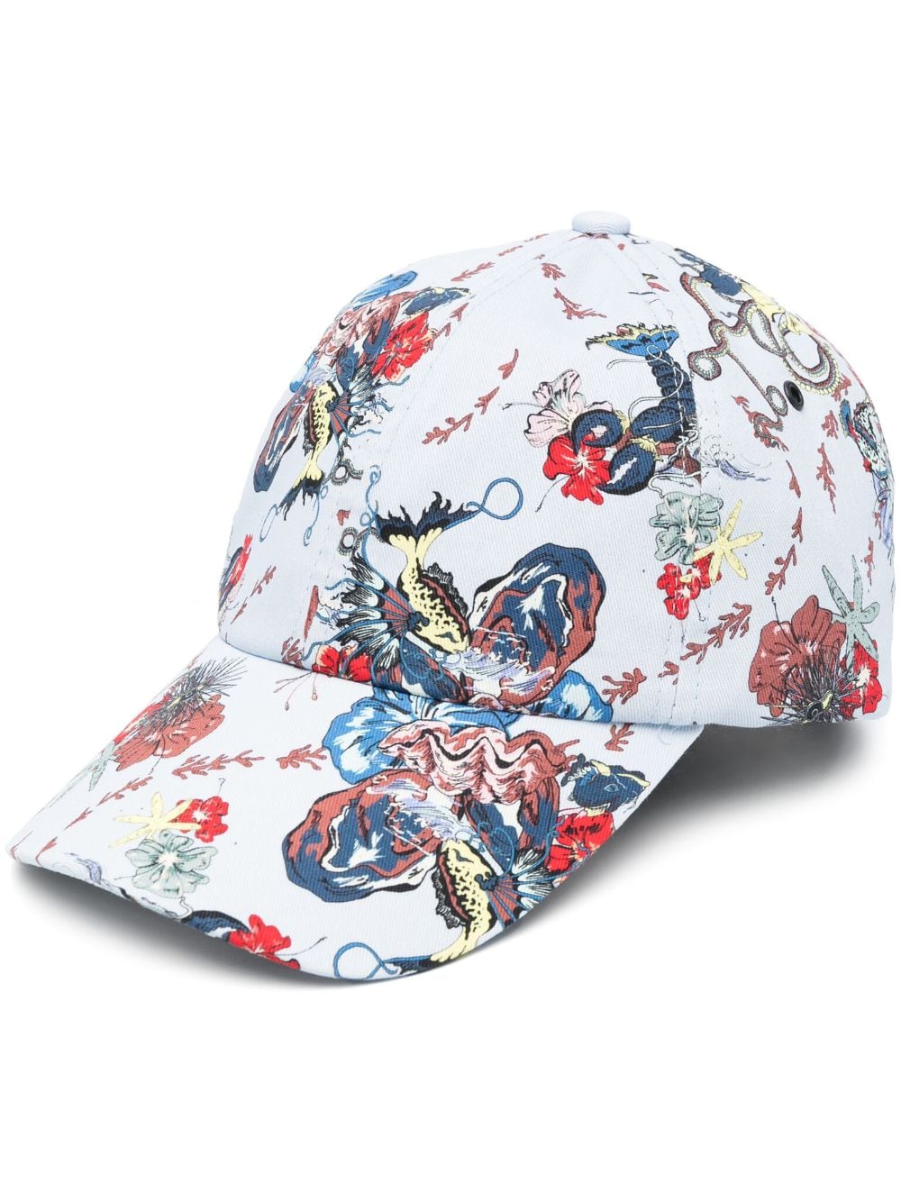 ps paul smith casquette à imprimé graphique - bleu