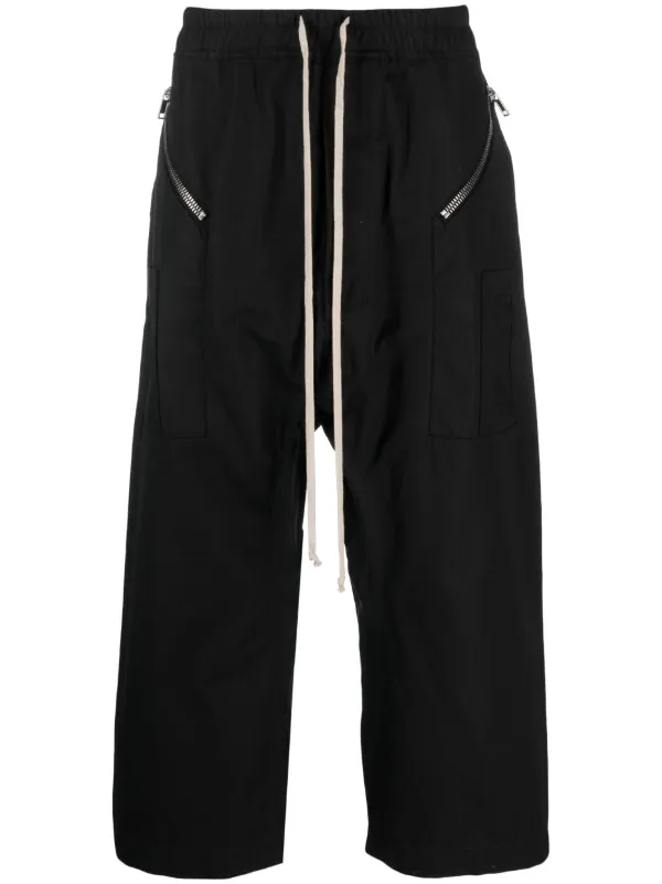 Rick Owens DRKSHDW ドローストリング クロップドパンツ - Farfetch