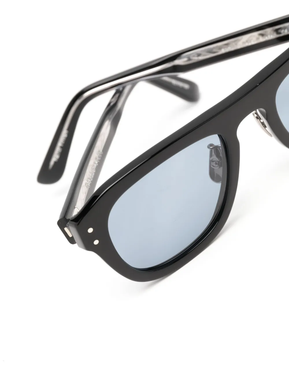 Elvis Pilot-frame Sunglasses In Black