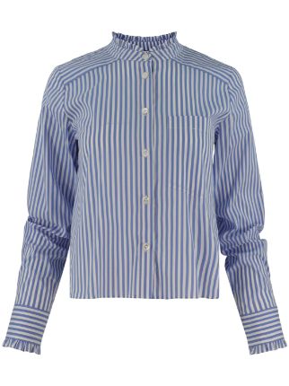 Veronica Beard Whiteman vertical-stripe Shirt - Farfetch