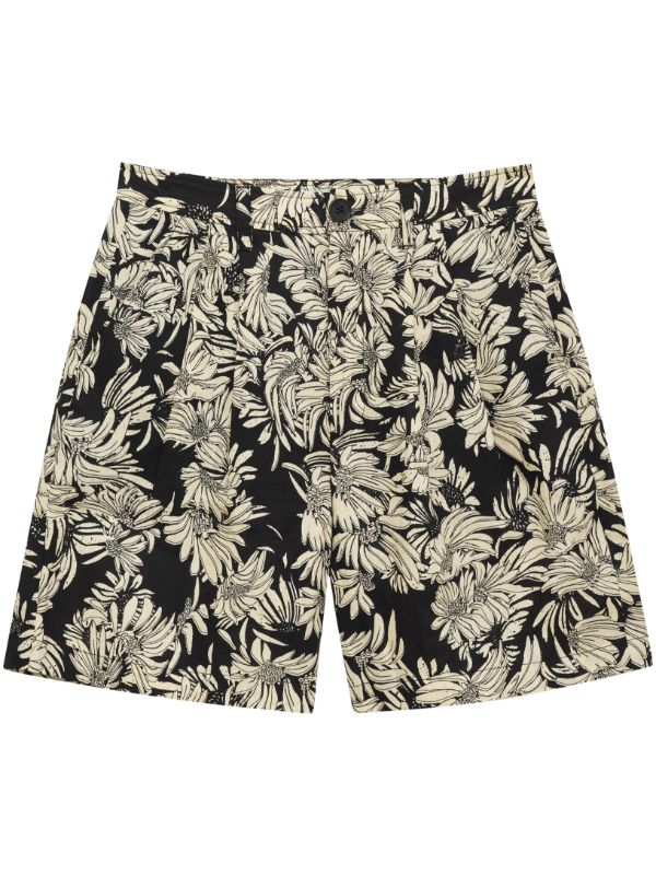 ANINE BING Carrie floral print Shorts Farfetch