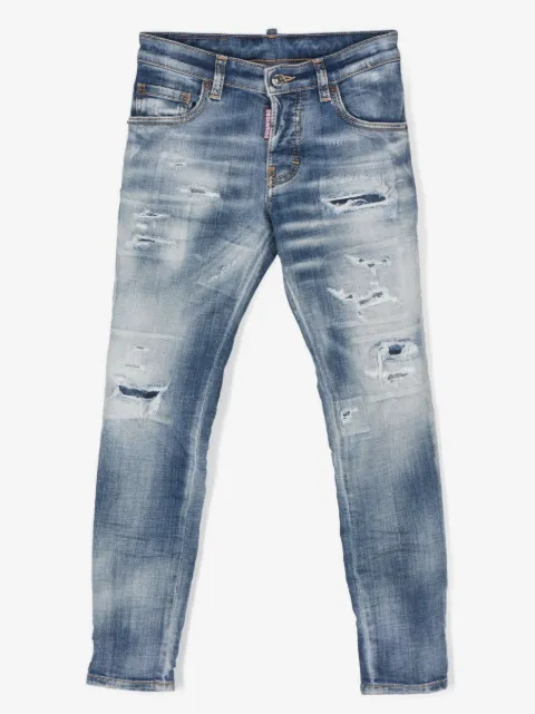 DSQUARED2 KIDS Jeans im Distressed-Look