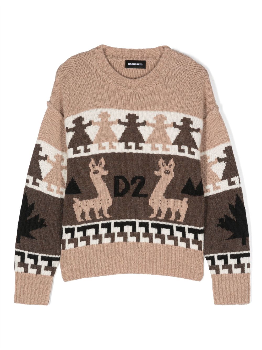 DSQUARED2 KIDS Maglia long-sleeve top - Neutrals