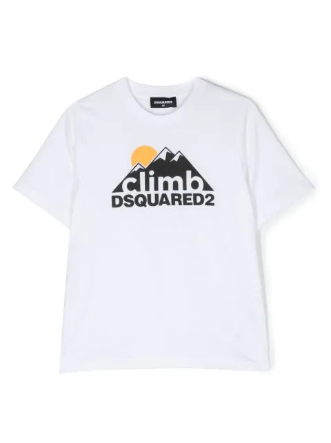 DSQUARED2 KIDS playera manga corta con estampado gráfico