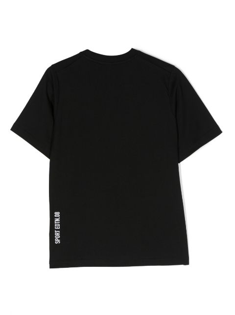 logo-print cotton T-shirt