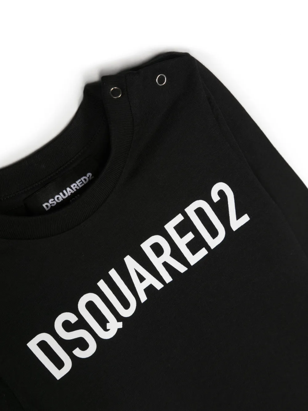 DSQUARED2 ブラック Tシャツ ENFANTS TERRIBLES DSQUARED2 ブラック Tシャツ ENFANTS TERRIBLES ICON kids' T