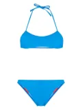 Sunnei reversible striped bikini set - Blue