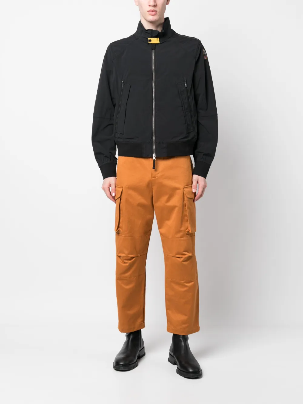 Parajumpers Bomberjack met hoge hals - Zwart